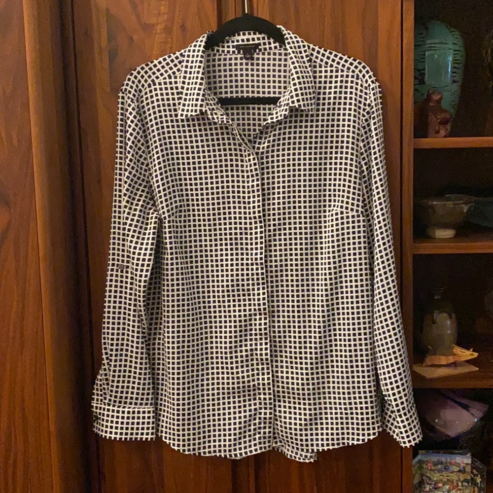 Ann Taylor blouse, office workhorse.